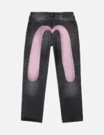 EVISU Jeans Men Faded Pink Daicock #2030