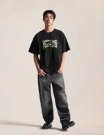 EVISU Jeans Men Faded Pink Daicock #2030