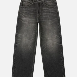 Evisu Jeans Men Electric Daicock Loose Fit Vintage Fade Jeans
