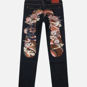 Evisu Jeans Men Dragon Daicock Taper Fit #2017