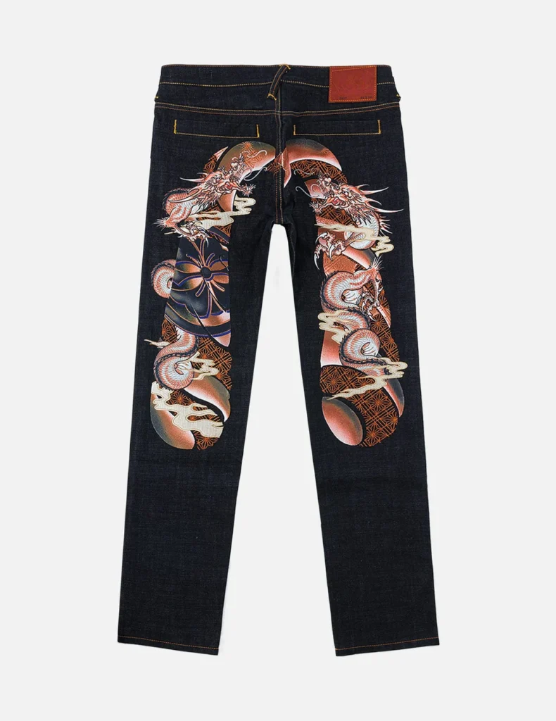 Evisu Jeans Men Dragon Daicock Taper Fit #2017