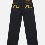 EVISU JEANS MEN Relax Fit #2030 Indigo Jeans | Yellow Seagull