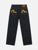 EVISU JEANS MEN Relax Fit #2030 Indigo Jeans | Yellow Seagull