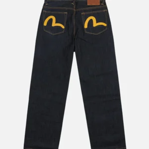 EVISU JEANS MEN Relax Fit #2030 Indigo Jeans | Yellow Seagull