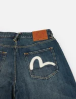 Loose Fit #2038 Vintage Indigo Jeans – 100% Cotton 90s Baggy Denim