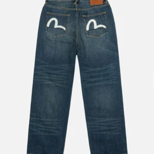 Loose Fit #2038 Vintage Indigo Jeans – 100% Cotton 90s Baggy Denim
