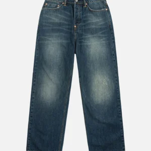 Loose Fit #2038 Vintage Indigo Jeans – 100% Cotton 90s Baggy Denim
