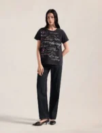 Evisu Jeans Women White Seagull Relaxed Fit Dark Indigo - Image 3