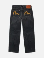 Evisu Jeans Men Made in Japan Black Seagull Relax Fit #2030