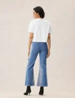 EVISU Women’s Bootcut Devil Heart Seagull Jeans