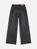 EVISU Women’s Slim Cat Daicock Sashiko Jeans