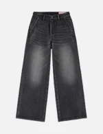 EVISU Women’s Slim Cat Daicock Sashiko Jeans