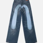 Evisu jean Women Washed Daicock Jeans