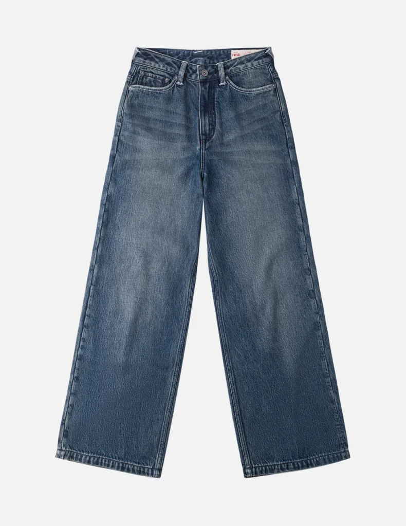 Evisu jean Women Washed Daicock Jeans