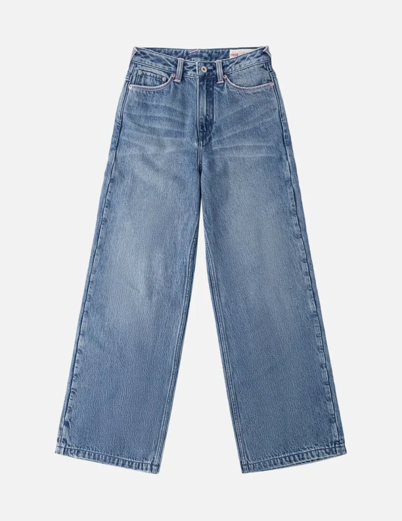 Evisu jean Women Washed Daicock Jeans