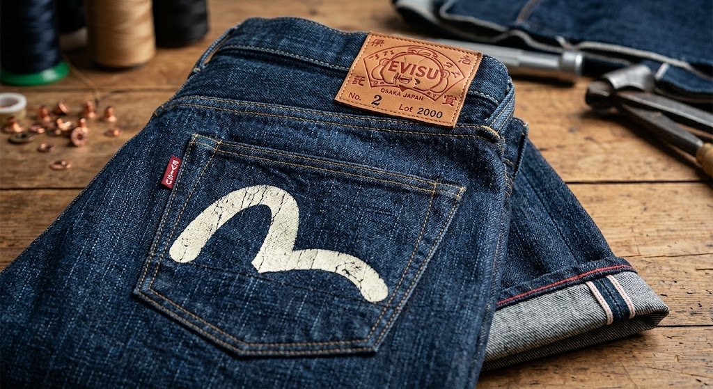 Evisu Jeans | Authentic Japanese Denim, Seagull Jeans & More