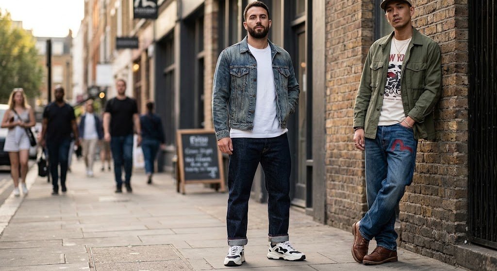 Evisu Jeans Mens – Premium Japanese Denim & Stylish Men’s Jeans