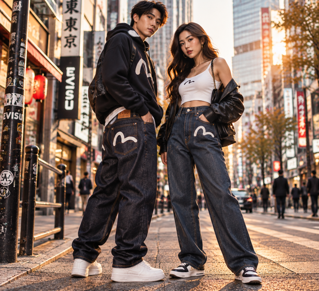 Evisu Pants | Stylish Japanese Denim for Men & Women
