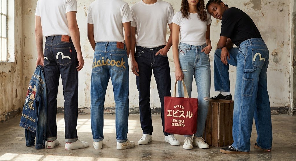 Evisu Jeans | Premium Japanese Denim & Iconic Styles