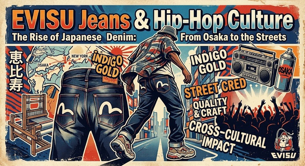 EVISU Jeans and Hip-Hop Culture: The Rise of Japanese Denim